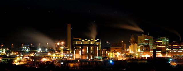 Concours Energie : l'usine de nuit