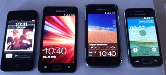 Samsung demande à la justice d’interdire les ventes d’iPhone 4S