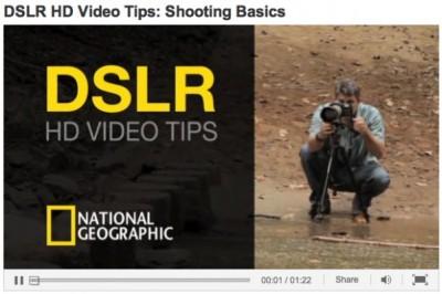 Technique : la vidéo avec un reflex