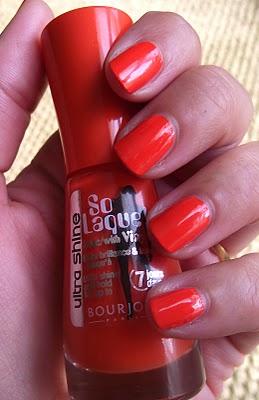 En ce moment, mes ongles aiment..Orange création
