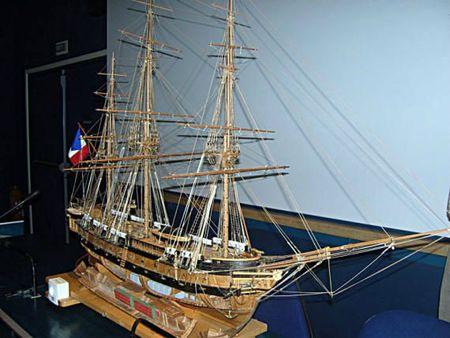 Alcmène-maquette Musée de la Marine Paris