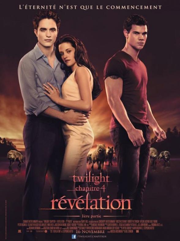 Nouvelle affiche française pour Twilight 4