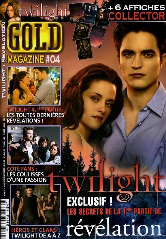 On parle de Twilight vef France dans GOLD magazine !