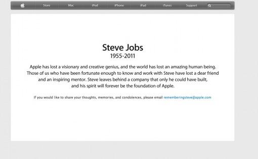 Steven P. Jobs est décédé: Paix à son âme…