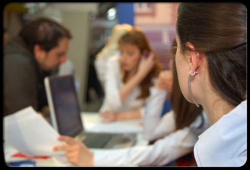 la vision d'une personne myope