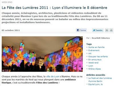 Lyon s'illumine à la Fête de Lumières