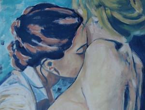 Les scènes intimes de « The L Word » en peinture