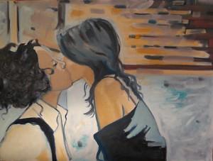 Les scènes intimes de « The L Word » en peinture