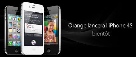 Orange annonce la future commercialisation de l’iPhone 4S