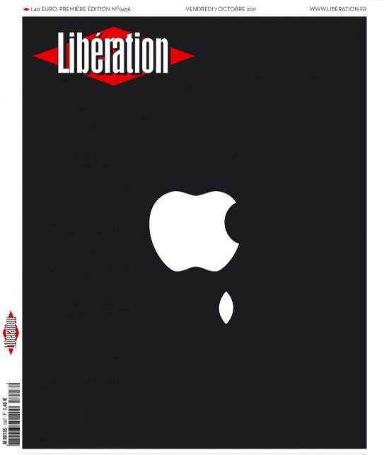Disparition de Steve Jobs, la Une des quotidiens français
