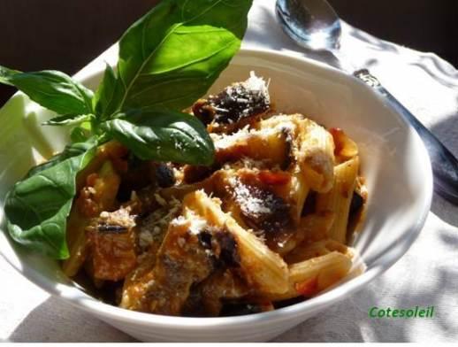PENNE AUX AUBERGINES
