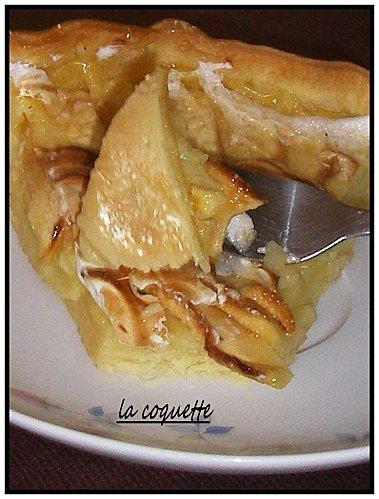 tarte aux pommes meringuée. IMGP8546