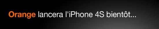 Les pré-commandes de l'iPhone 4S ouvertes sur l'Apple Store