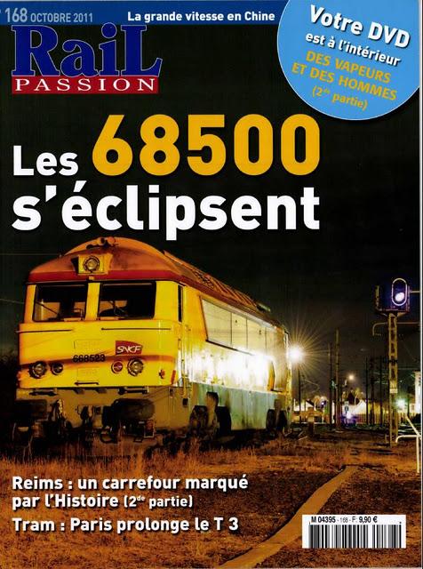 Rail Passion 168 d'octobre 2011