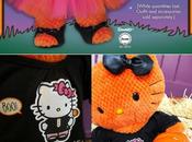 peluche Hello Kitty Build Bear édition limitée Halloween