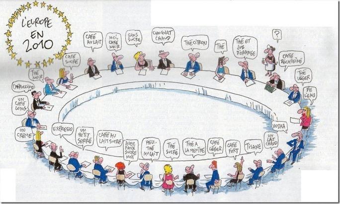 Les problèmes de l'Europe en 2 dessins