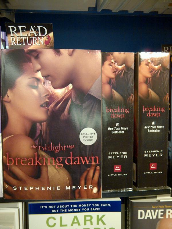 Nouvelles images de la ré-édition de Breaking Dawn