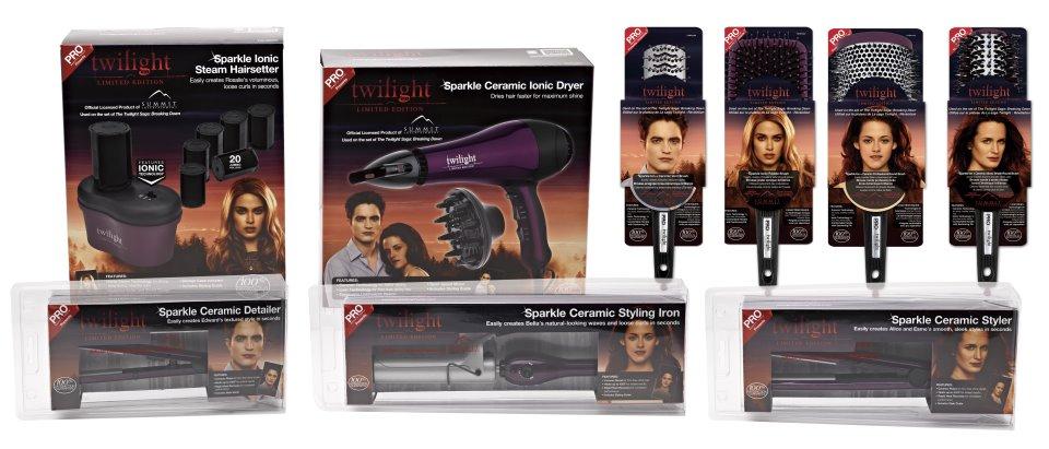 Twilight dans les produits de beauté (coiffure et parfum)