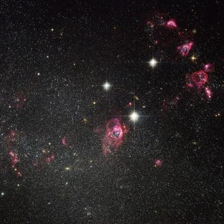 Irregular galaxy Holmberg II