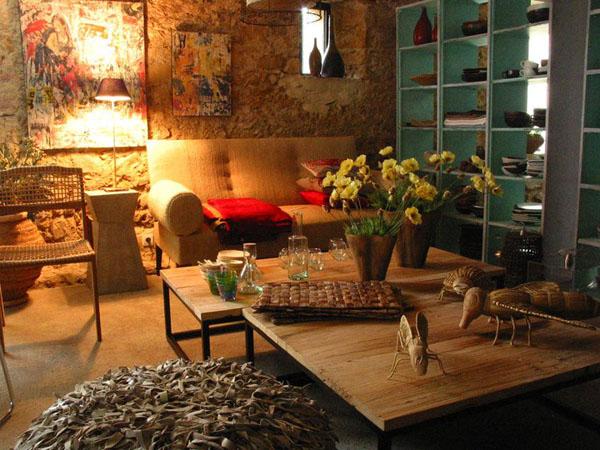 Sélection Rouge Garance, décoration du sud