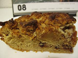 Dessert: Cake Crumble aux Pommes, Noisettes et Chocolat