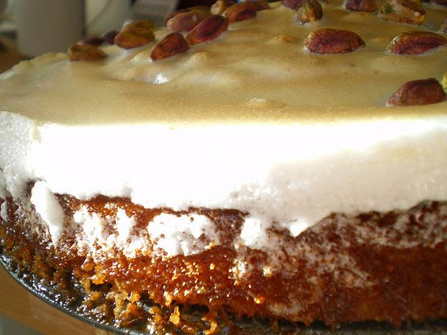The carrot cake ...