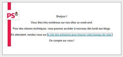 Résultats dans l'Eure des primaires socialiste 2011...
