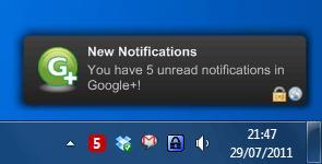google+ notification windows gnd geek 1 Intégrer les notifications g+ à windows google 2 geek gnd geekndev