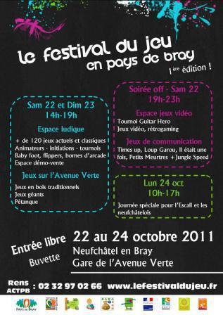 Affiche Festival du Jeu