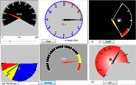 wxPython speedmeter