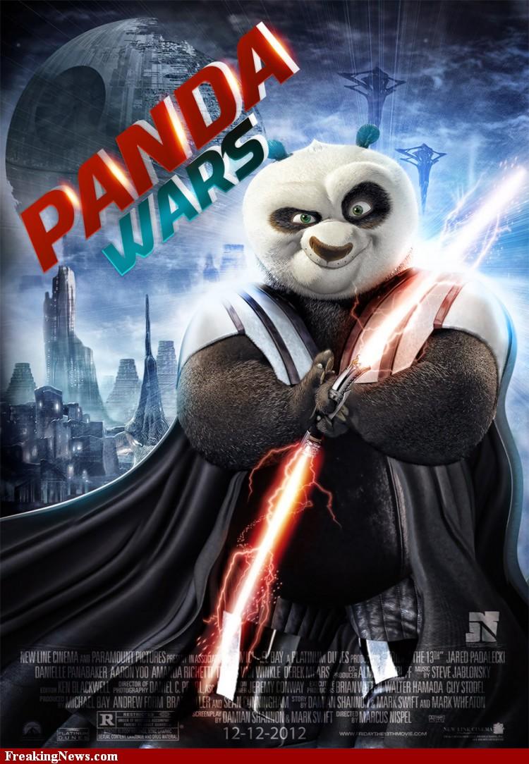 kungfu panda star wars gnd geek posters Star Wars: des posters détournés