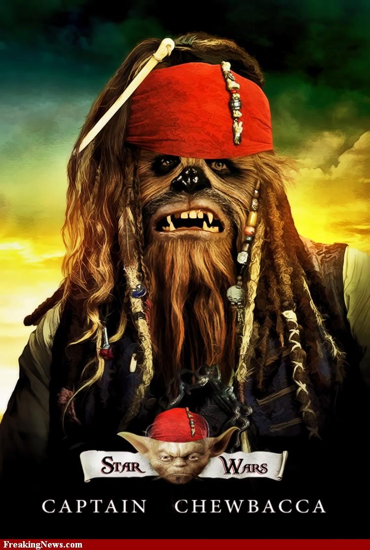 pirate caraibes posters star wars geek gnd fun Star Wars: des posters détournés