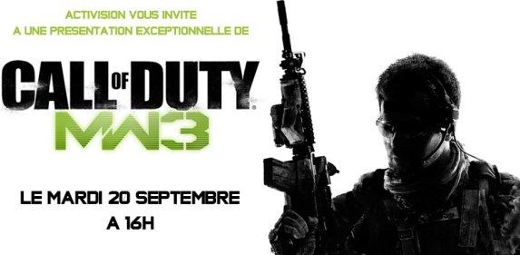 Fanday Call of Duty: Modern Warfare 3