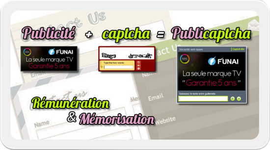 slide captchme 1 publicaptcha remuneration memorisation1 Captch Me, solution optimale dantispam et de diffusion de campagnes publicitaires