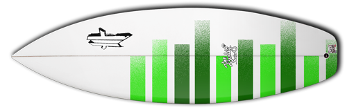 Nouvelles décos sprays UWL surfboards….