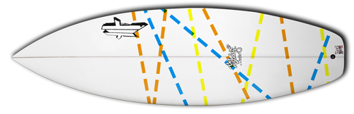 Nouvelles décos sprays UWL surfboards….