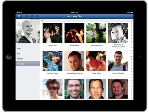 Facebook pour iPad: enfin !