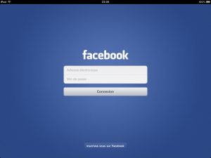 Facebook pour iPad !