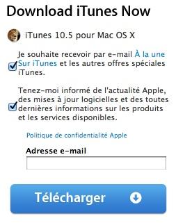 iTunes 10.5 est disponible au téléchargement
