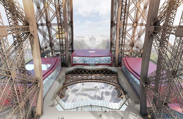 Un lifting pour le premier étage de la Tour Eiffel - Moatti-Rivière, 