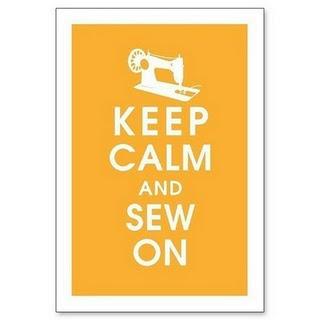 Keep calm & sew on