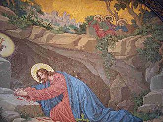 jésus jardin oliviers agonie