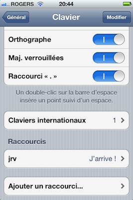 iphone raccourci iPhone iOS5 : 10 astuces!
