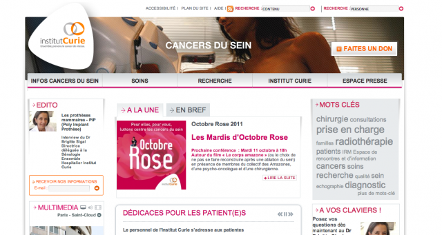 Octobre Rose : l’Institut Curie nous ouvre ses portes…