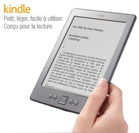 Le Kindle d'Amazon lancé en France le 14 octobre à 99 euros