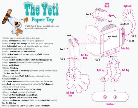 Le Yeti Surfer de Merrill Rainey