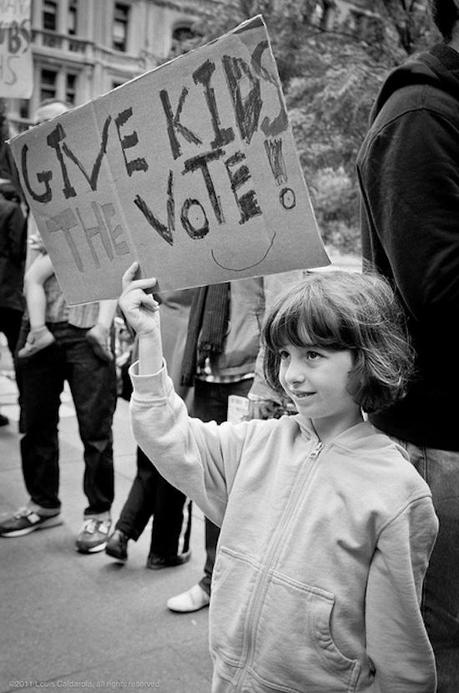Good as... Les enfants manifestent à Wall Street