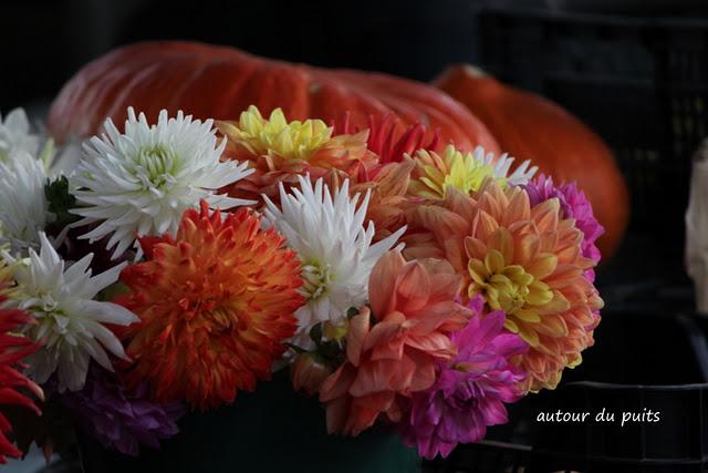 Sur la petite place, au lever de l'aurore,Le marché rit j...