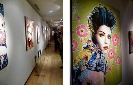 Amylee vernissage 6octobre2011 4 Amylee et la Fashion Week Illustrée s’exposent