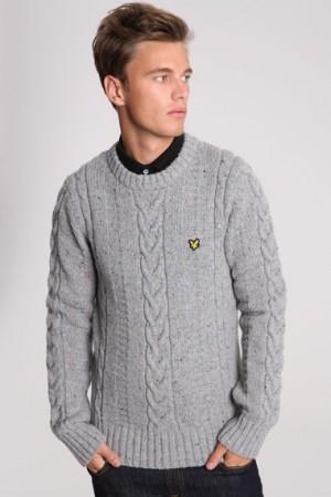 Les pulls mouchetés de chez Lyle & Scott